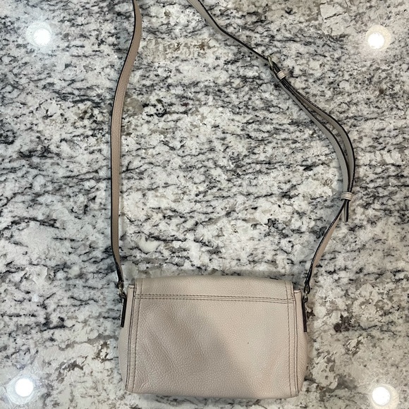 Kate Spade Cobble Hill Marsala Cream Foldover Bag - Picture 3 of 12